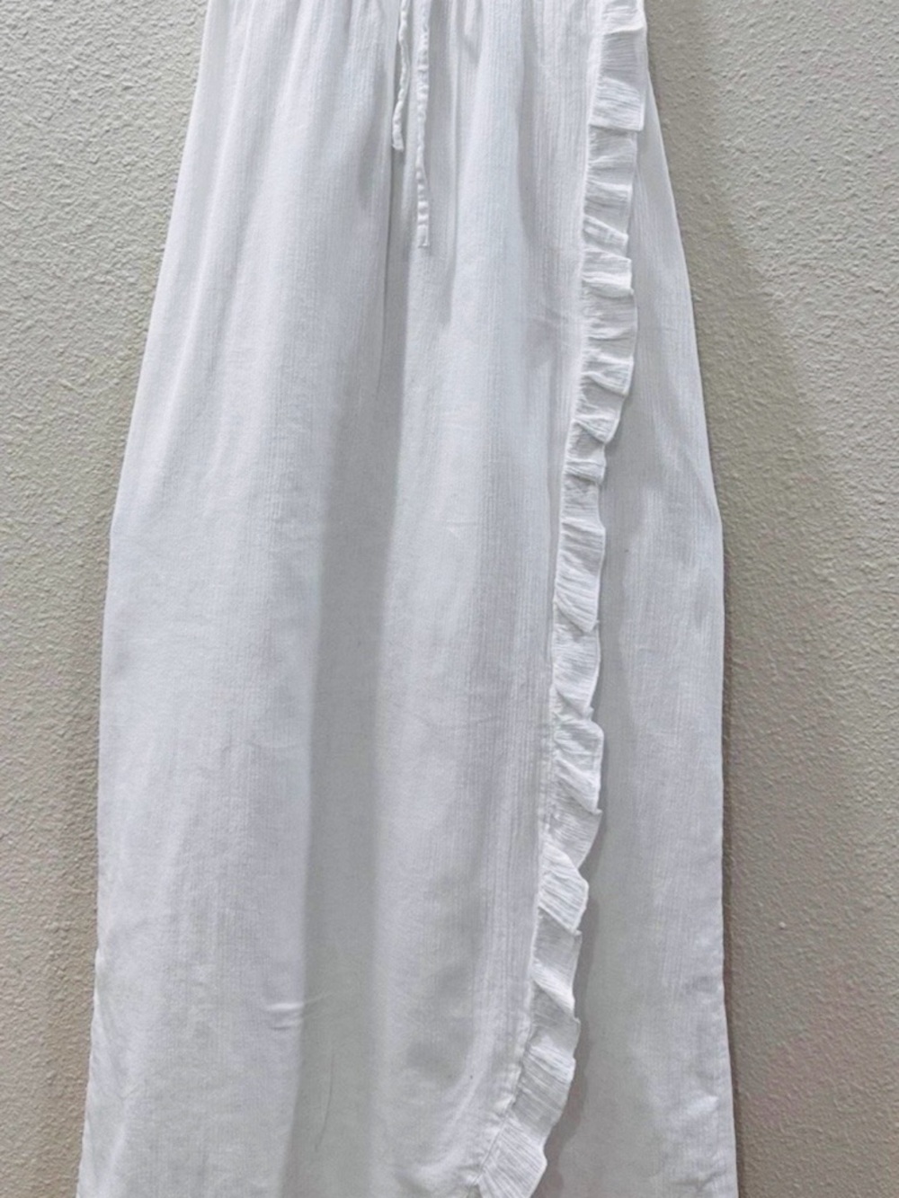 White Crochet-Top Beach Dress - Women Swim - Picture 6 of 9
